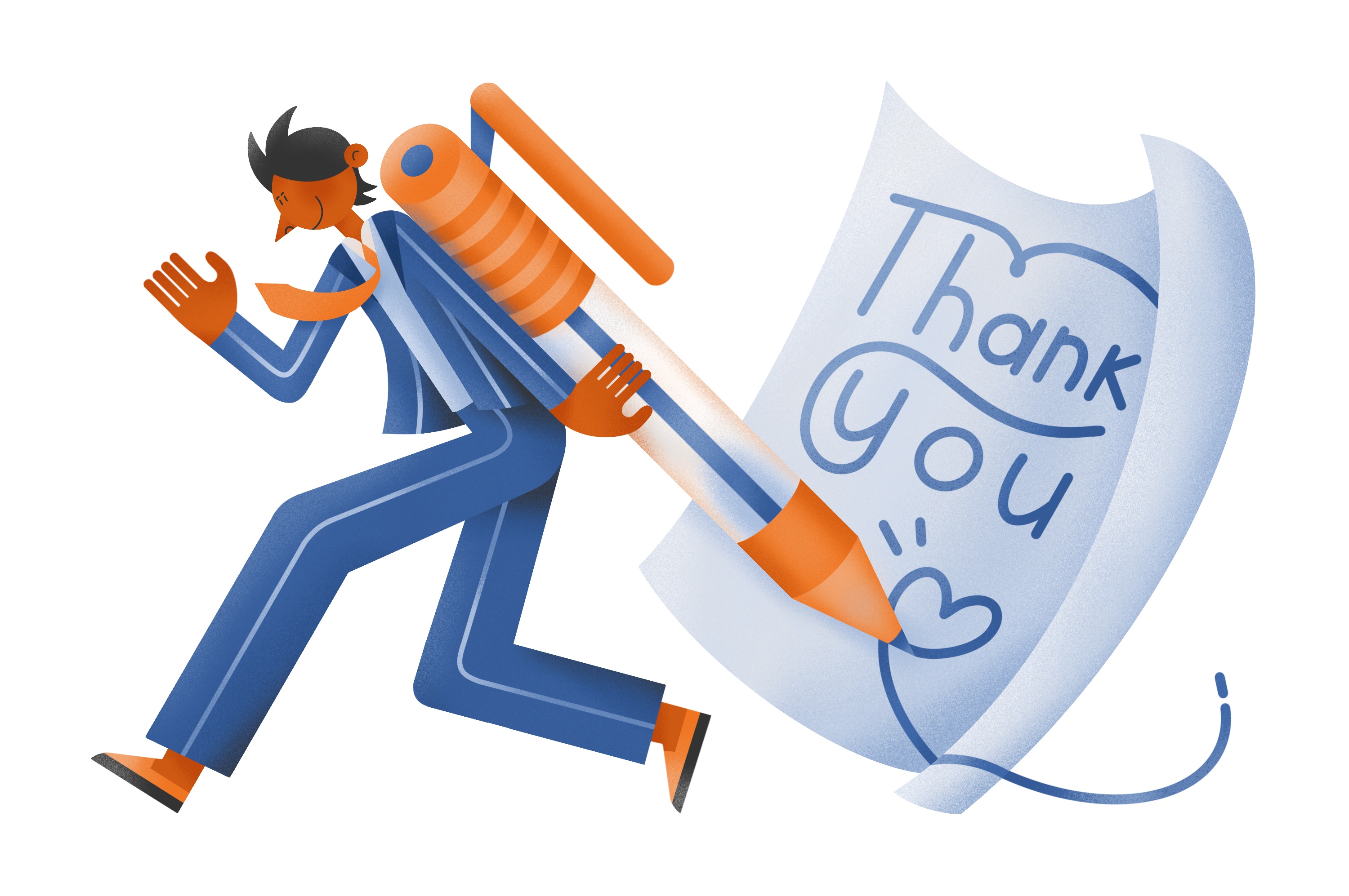 Thank you graphic